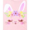 imageThe Childrens Place Girls All HolidaysBirthdays Short Sleeve Graphic TShirts3 PackMilkeshakeBunnyHeart