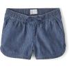 imageThe Childrens Place Girls Denim Pull on ShortsLight Wash 3pack