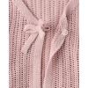 imageThe Childrens Place Girls Long Bell Sleeve Tie Front Layering CardiganTimid Pink