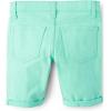 imageThe Childrens Place Girls Solid Skimmer ShortsMint