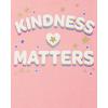 imageThe Childrens Place Girls SportsTrendsIcons Short Sleeve Graphic TShirts3 PackBe HappySmileKindness Matters