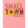 imageThe Childrens Place Girls SportsTrendsIcons Short Sleeve Graphic TShirts3 PackHorseFloral BootSmall Town Girl