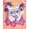 imageThe Childrens Place Girls SportsTrendsIcons Short Sleeve Graphic TShirts3 PackPineappleCat PoolCat Drink