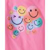 imageThe Childrens Place Girls Trends Icons Short Sleeve Graphic Tshirts 5PackLemonButterflyCatFruitFaces