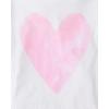 imageThe Childrens Place Girls TrendsIcons Short Sleeve Graphic TShirts4 PackKindnessFaceFloralHeart
