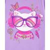 imageThe Childrens Place Girls UnicornsSportsButterflies Long Sleeve Graphic TShirts3 PackCat SunglassesRainbowUnicorn