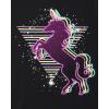 imageThe Childrens Place Girls UnicornsSportsButterflies Short Sleeve Graphic TShirts2 PackGalaxy UnicornDream Unicorn