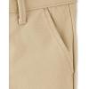 imageThe Childrens Place Girls Uniform Quick Dry Skinny Chino PantsSandy