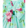 imageThe Childrens Place Girls and Toddler Short Sleeve Fashion DressMint Tea Tiered