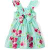 imageThe Childrens Place Girls and Toddler Short Sleeve Fashion DressMint Tea Tiered