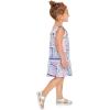 imageThe Childrens Place Girls and Toddler Short Sleeve Fashion DressNavy Flutter