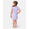 imageThe Childrens Place Girls and Toddler Short Sleeve Fashion DressPetal Purple Lace
