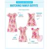 imageThe Childrens Place Girls and Toddler Short Sleeve Fashion DressRose Floral