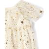 imageThe Childrens Place Girls and Toddler Short Sleeve Fashion DressStarry Mesh