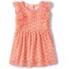 imageThe Childrens Place Girls and Toddler Short Sleeve Fashion DressSummer Dawn Lace