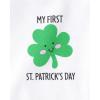 imageThe Childrens Place Unisex Baby And Newborn My First St Patricks Day 2 Piece SetMy First St Patricks Day