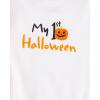 imageThe Childrens Place Unisex Baby My Firstlong Sleeve Bodysuit and Pants 2 Piece Set1st Halloween