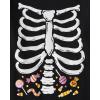 imageThe Childrens Place UnisexBaby and Toddler All HolidaysBirthdays Long Sleeve Graphic TShirtsSkeleton Rib Cage Candy