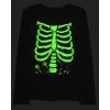 imageThe Childrens Place UnisexBaby and Toddler All HolidaysBirthdays Long Sleeve Graphic TShirtsSkeleton Rib Cage Candy