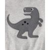 imageThe Childrens Place babyboys And Newborn Long Sleeve Sweater and Pants 2 Piece Playwear SetGray Dino