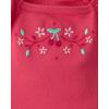 imageThe Childrens Place babygirls And Newborn Everyday Summer RompersCherriesPink 2pack