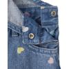 imageThe Childrens Place babygirls And Toddler Girls Denim ShortallsDenim Confetti Hearts