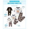imageThe Childrens Place unisexbaby Family Matching Football Pajama Sets CottonTis the Season