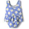 imageand Toddler One Piece SwimsuitDaisy Peplum