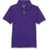 imageThe Childrens Place Baby and Toddler Boys Short Sleeve Polo ShirtRegal Violet
