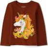 imageThe Childrens Place UnisexBaby and Toddler All HolidaysBirthdays Long Sleeve Graphic TShirtsHot Spice Unicorn