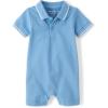 imageThe Childrens Place babyboys And Newborn Everyday RomperPearl Blue