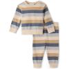 imageThe Childrens Place babyboys And Newborn Long Sleeve Sweater and Pants 2 Piece Playwear SetHaystack Stripe
