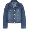 imageThe Childrens Place girls Basic Denim JacketAzure Wash