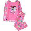 imageThe Childrens Place girls Long Sleeve Top and Pants2 Piece Pajama SetSleepover
