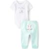 imageThe Childrens Place unisexbaby And Newborn My First Easter Short Sleeve Top and Bottom 2piece SetBunny