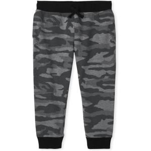 imageThe ChildrenS Place Boys Active Fleece Jogger SweatpantsGray Steel