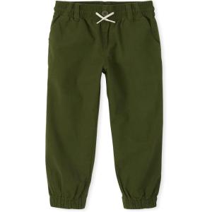 imageThe Childrens Place Boys Basic JoggerDark Ivy
