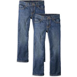 imageThe Childrens Place Boys Bootcut JeansDark Jupiter 2pack