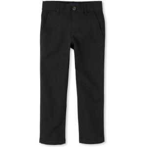 imageThe Childrens Place Boys Stretch Skinny Chino PantsBlack Single