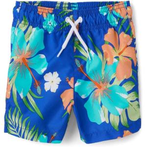 imageThe Childrens Place Boys Swim TrunksPainted Flamingo