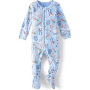 imageThe Childrens Place Easter Family Matching Snug Fit Cotton PajamasBlue Bunnies