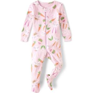 imageThe Childrens Place Easter Family Matching Snug Fit Cotton PajamasPink Bunnies