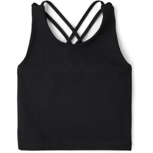 imageThe Childrens Place Girls Atheletic Sleeveless Tank TopsBlack