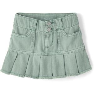 imageThe Childrens Place Girls Everyday Denim Skirts and SkortsMint Taffy Skort