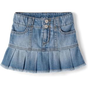 imageThe Childrens Place Girls Everyday Denim Skirts and SkortsReagan Wash Skort