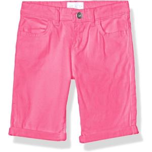 imageThe Childrens Place Girls Solid Skimmer ShortsRose