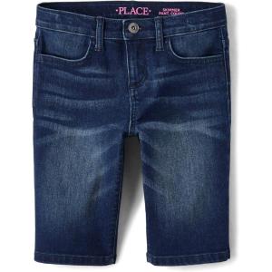 imageThe Childrens Place Girls Twill Skimmer ShortsHolly Wash