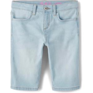 imageThe Childrens Place Girls Twill Skimmer ShortsLily Wash