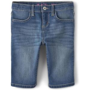 imageThe Childrens Place Girls Twill Skimmer ShortsRose Wash