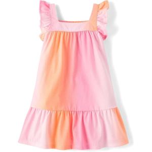 imageThe Childrens Place Girls and Toddler Short Sleeve Fashion DressCosmos Ombre